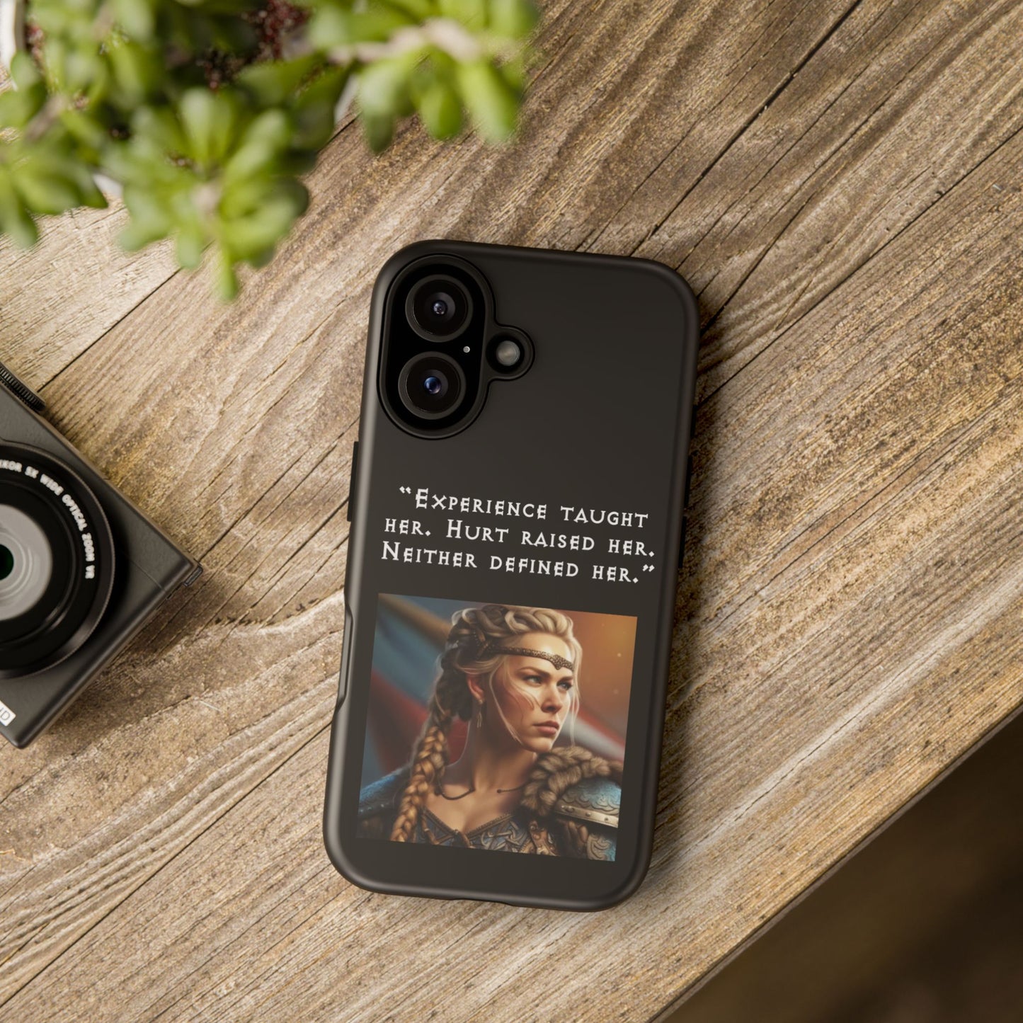 “Unbroken” – Shieldmaiden Strength Tough Phone Case
