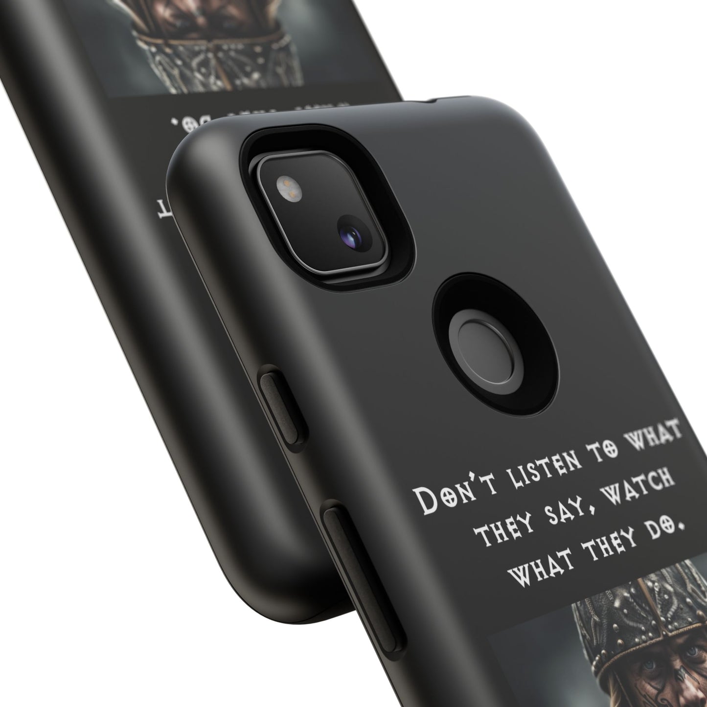“Watch What They Do” – Viking Quote Tough Phone Case