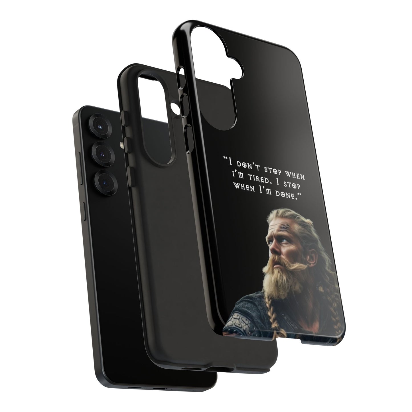 “When I’m Done” – Viking Grit Tough Phone Case