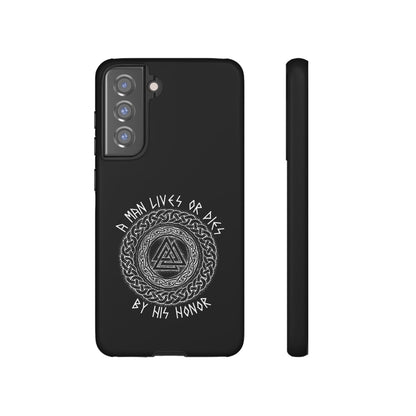 Viking Norse Knotwork Honor Hard Phone Case