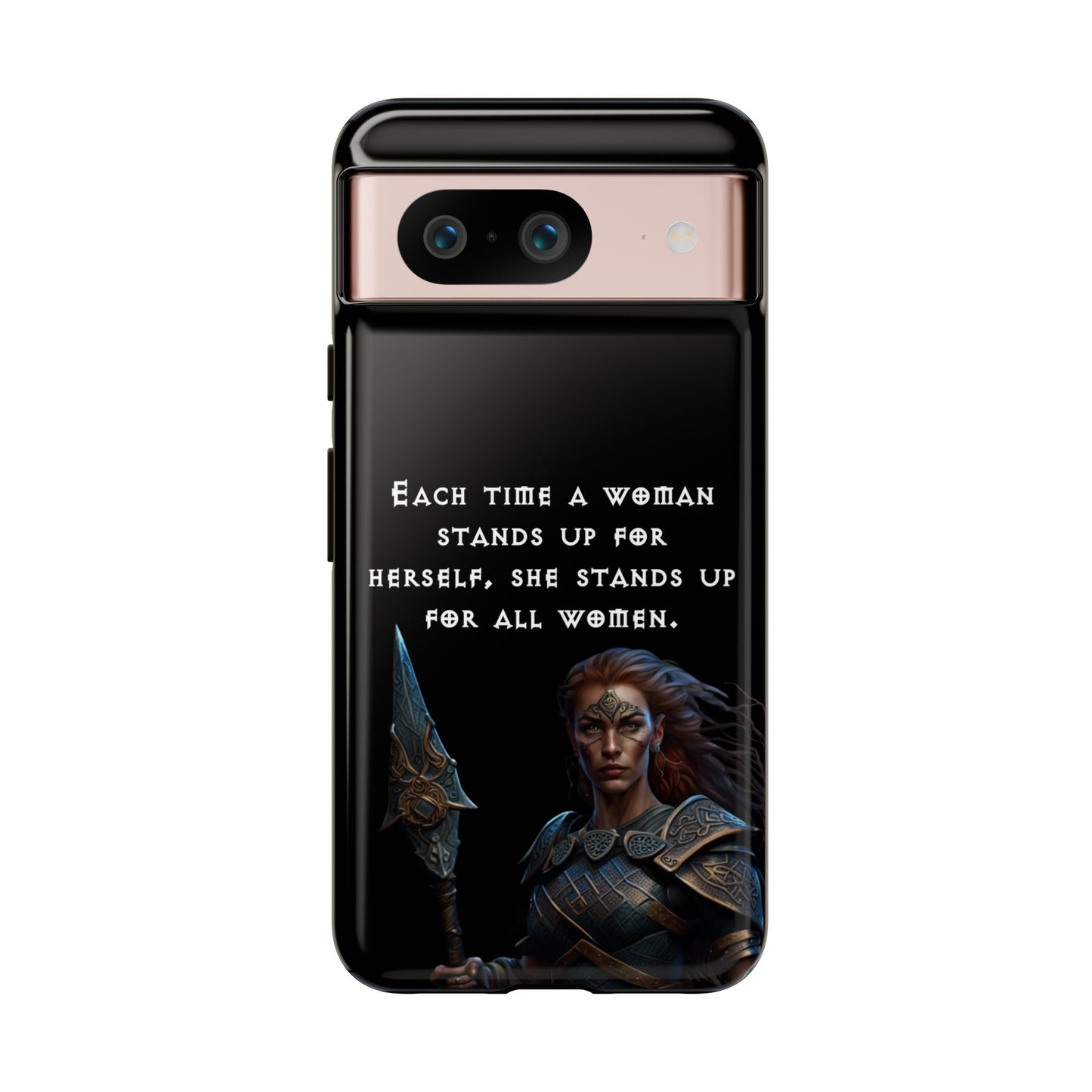 “Stand for All” – Shieldmaiden Warrior Tough Phone Case