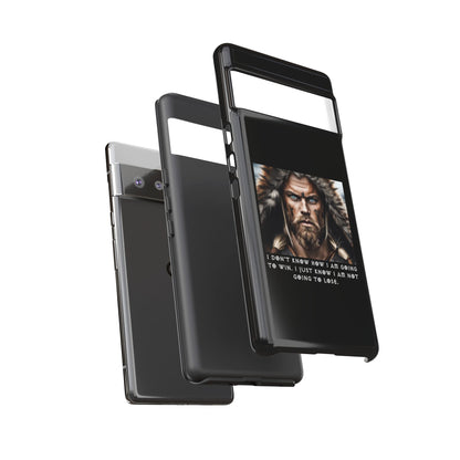 “Not Going to Lose” – Viking Warrior Tough Phone Case