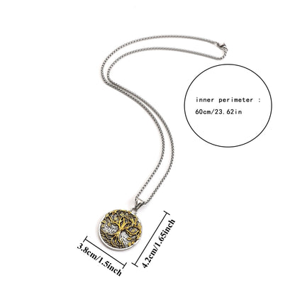 Viking Tree of Life Pendant Necklace
