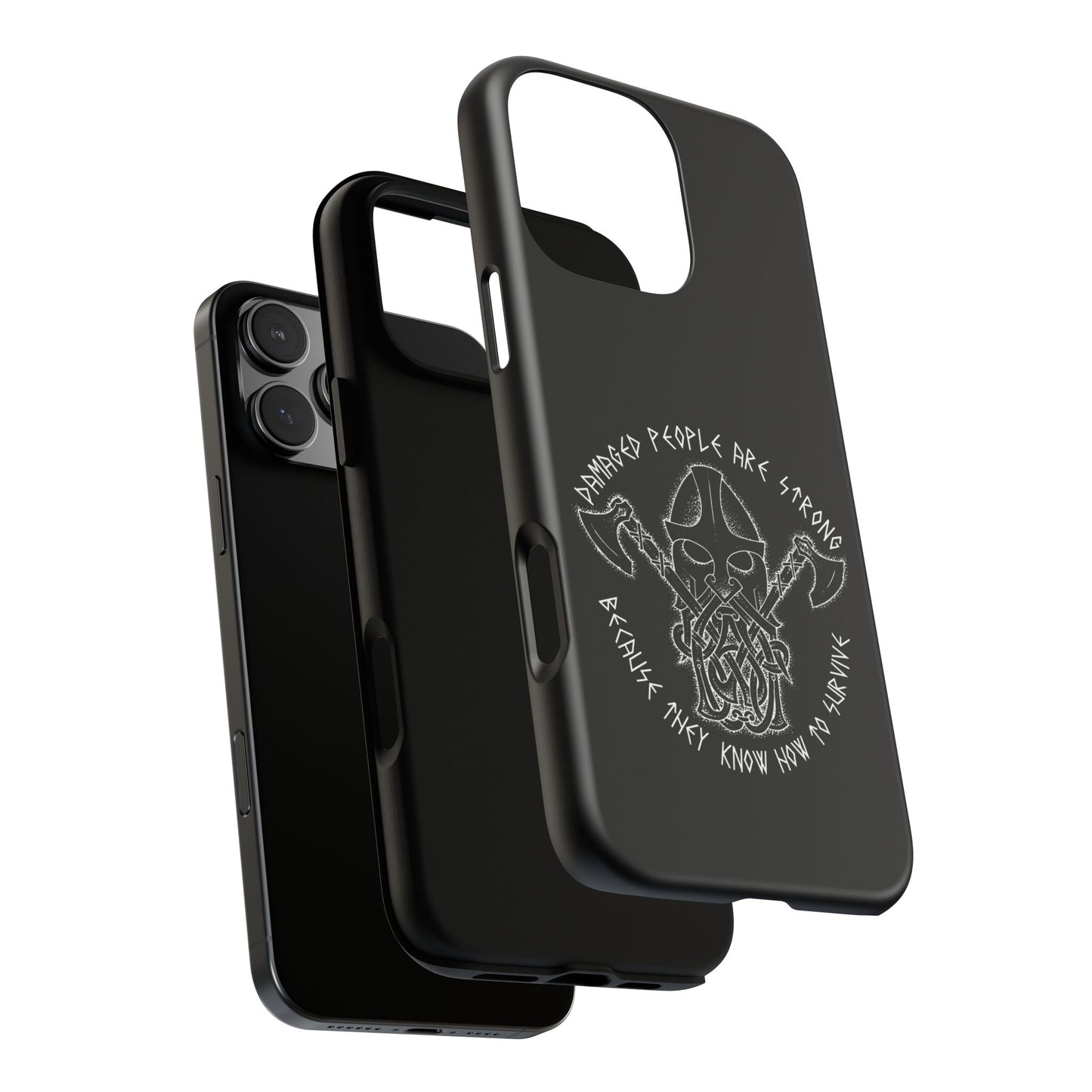 Warrior Viking Spirit Hard Phone Case