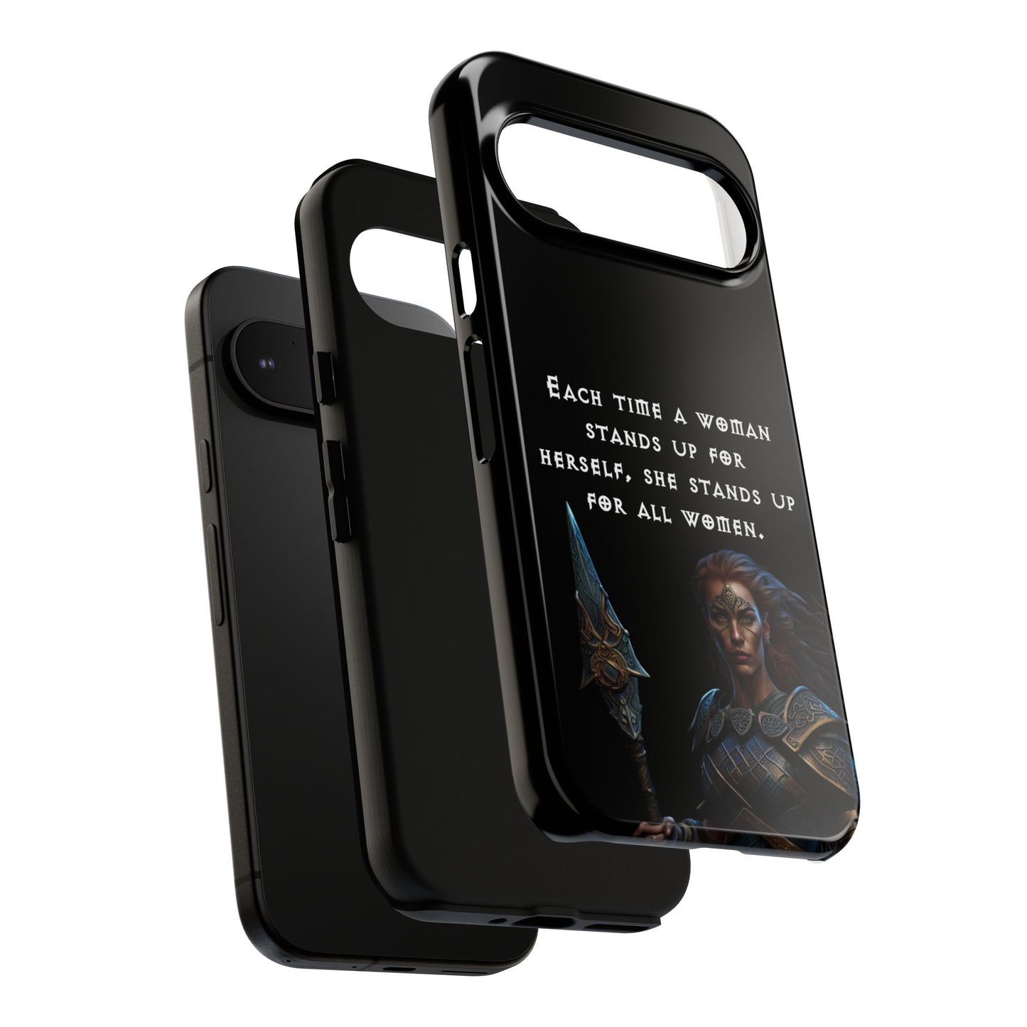 “Stand for All” – Shieldmaiden Warrior Tough Phone Case
