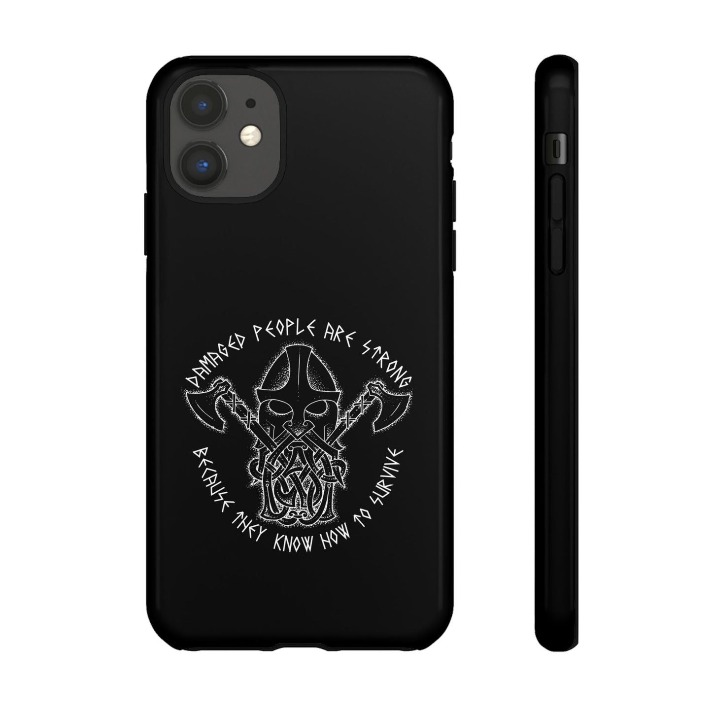 Warrior Viking Spirit Hard Phone Case