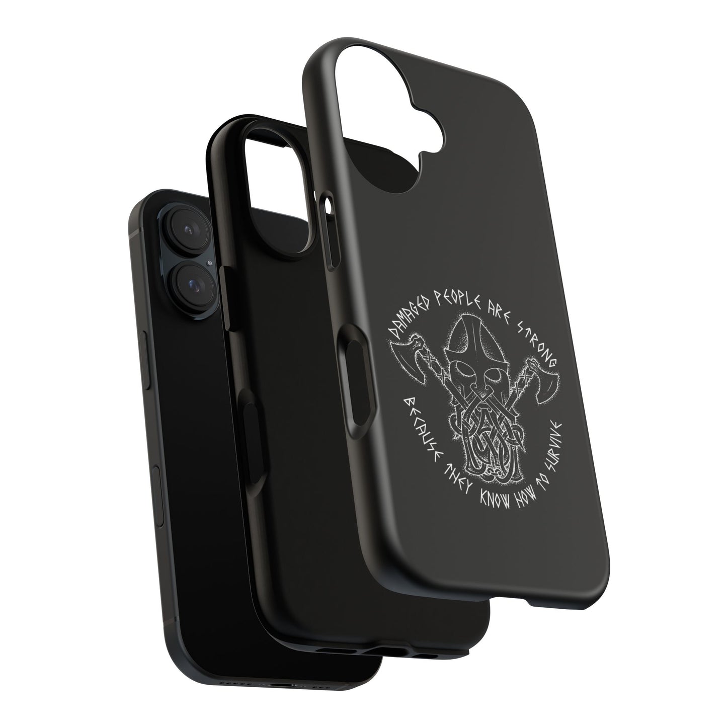 Warrior Viking Spirit Hard Phone Case