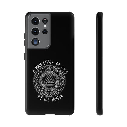 Viking Norse Knotwork Honor Hard Phone Case