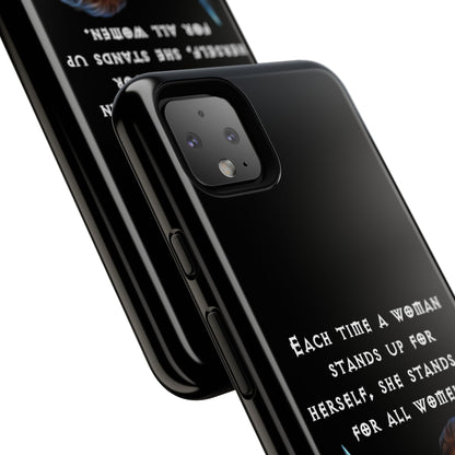 “Stand for All” – Shieldmaiden Warrior Tough Phone Case