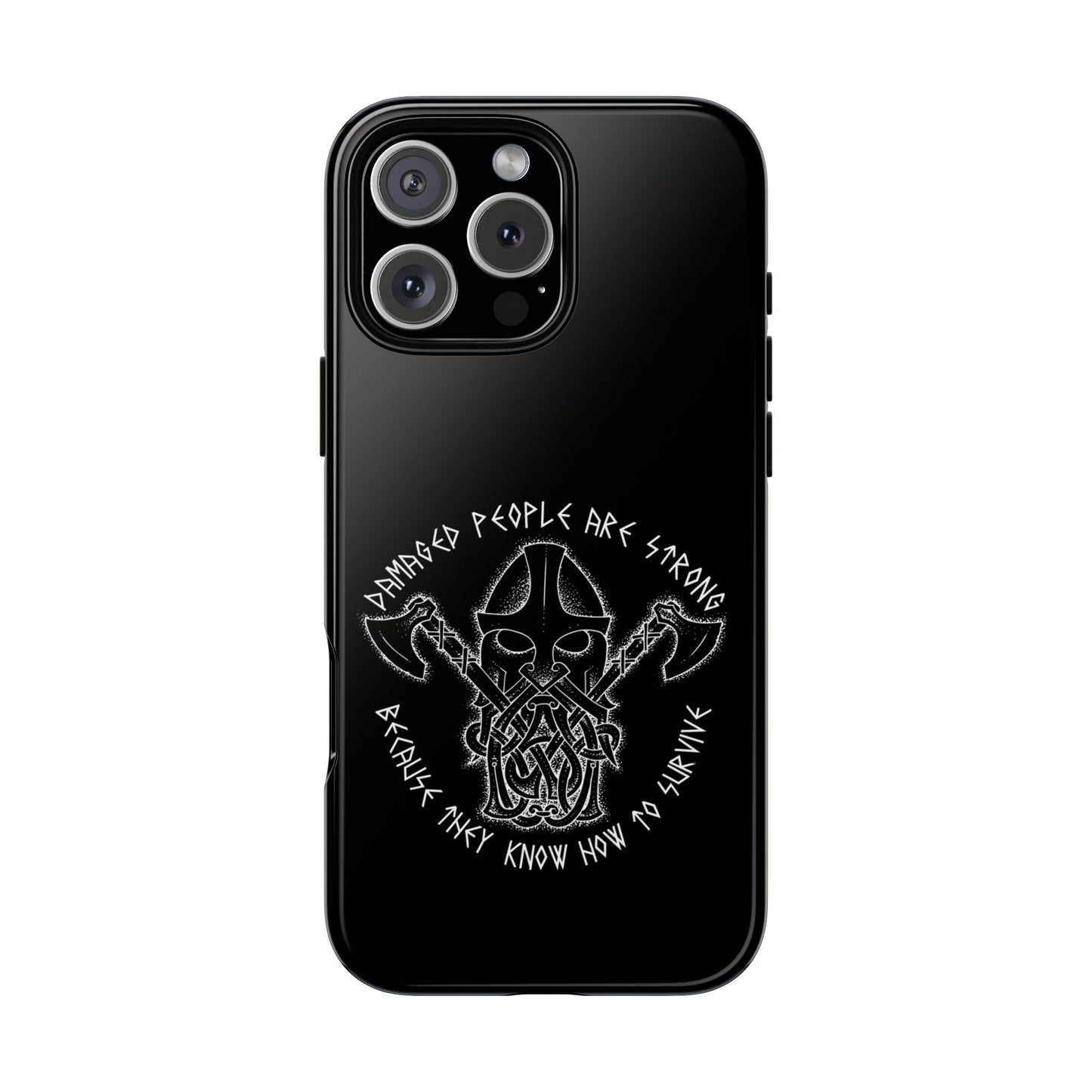 Warrior Viking Spirit Hard Phone Case