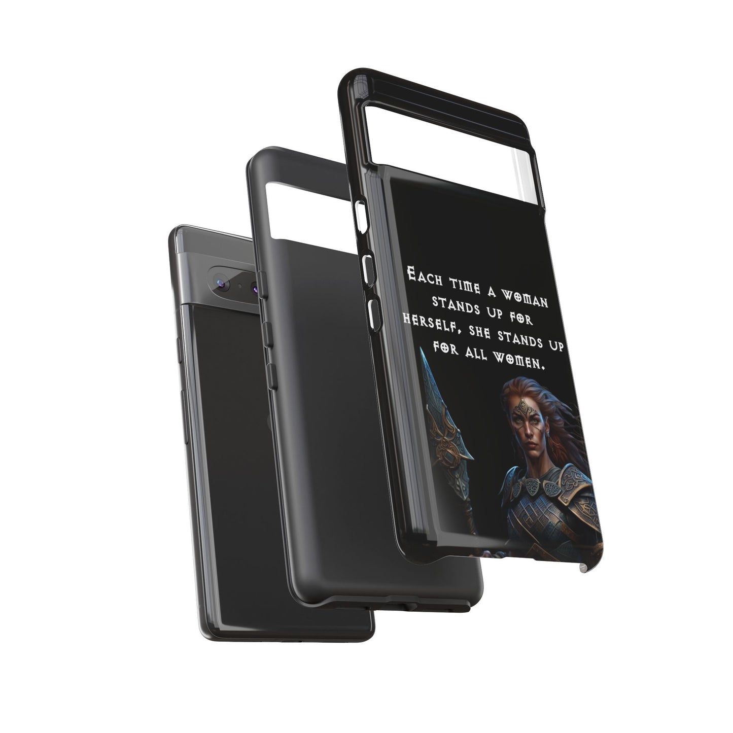 “Stand for All” – Shieldmaiden Warrior Tough Phone Case