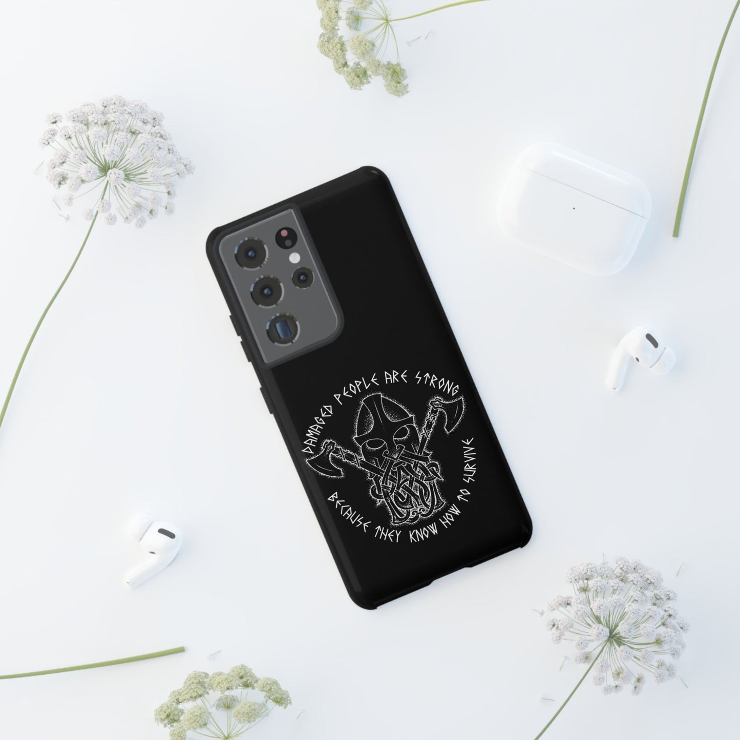 Warrior Viking Spirit Hard Phone Case