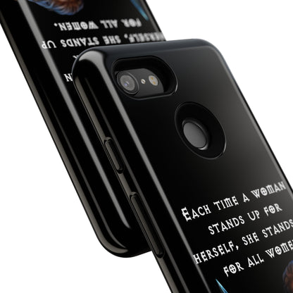 “Stand for All” – Shieldmaiden Warrior Tough Phone Case