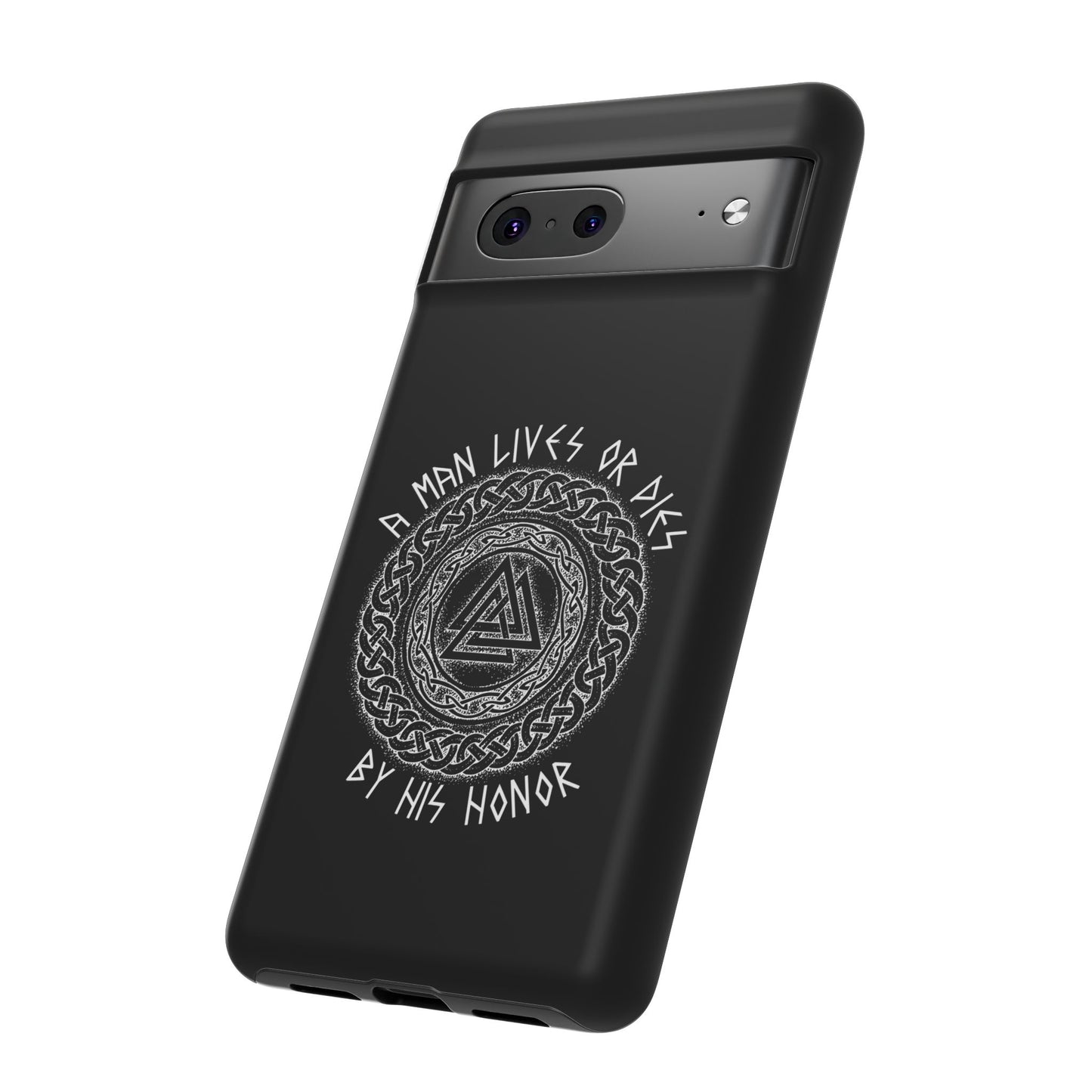 Viking Norse Knotwork Honor Hard Phone Case