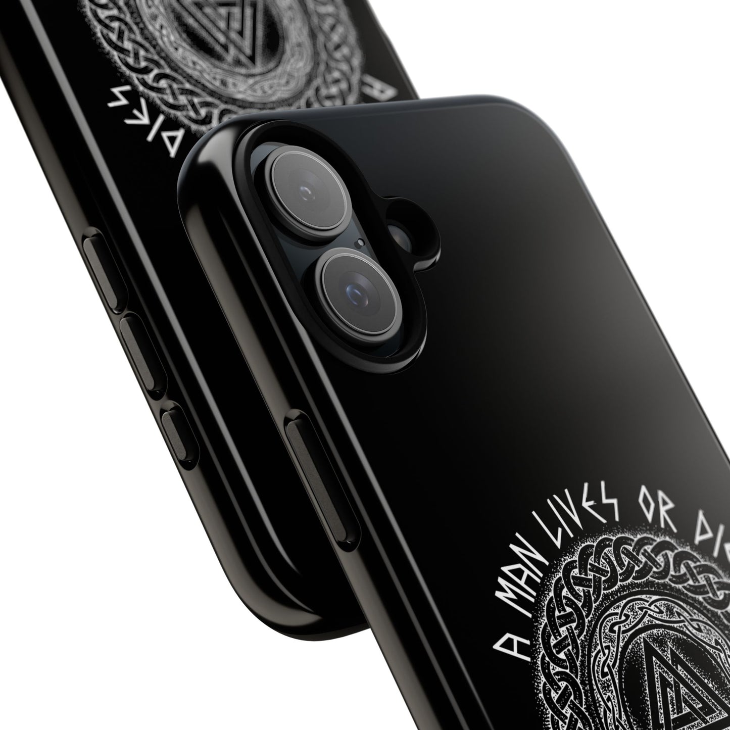 Viking Norse Knotwork Honor Hard Phone Case