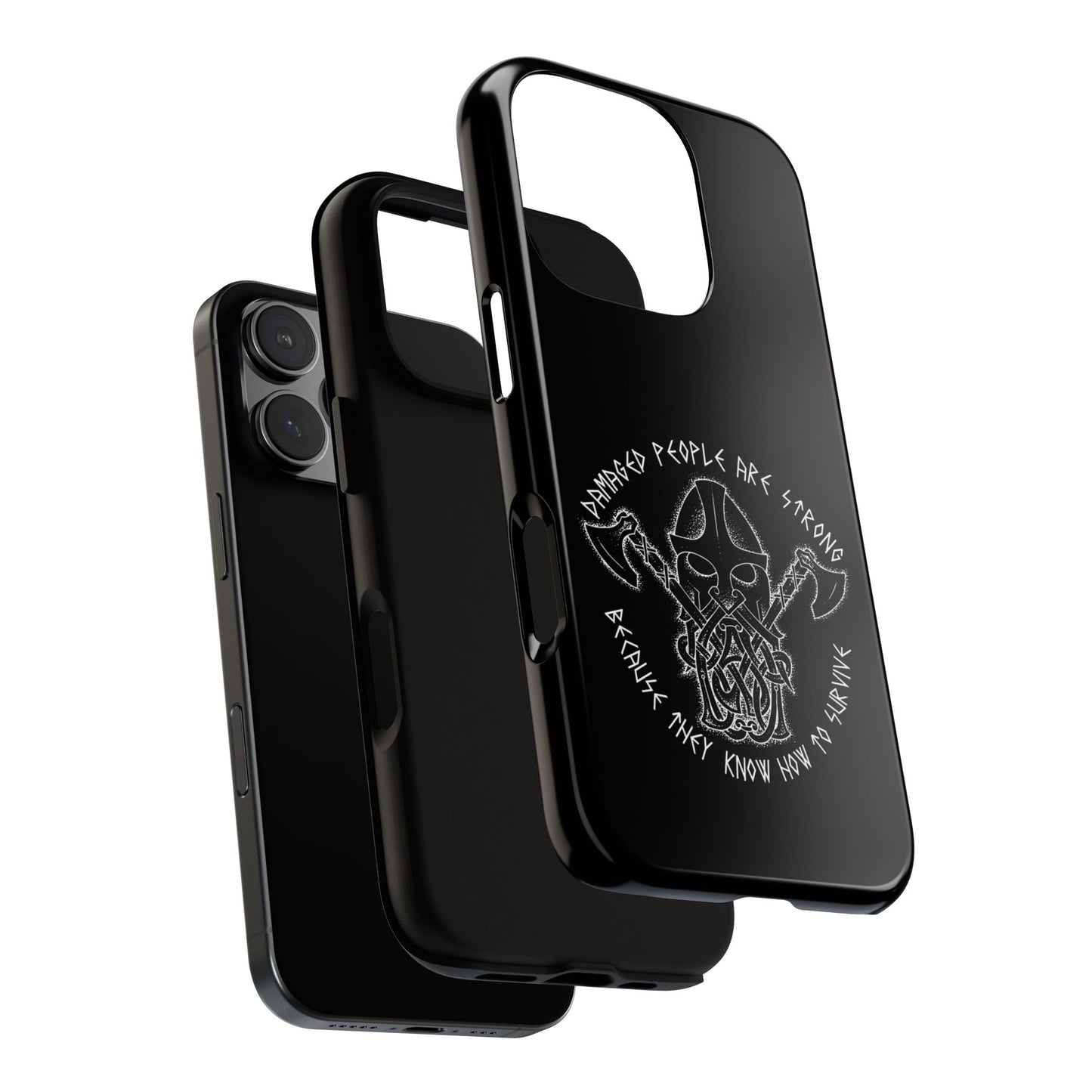 Warrior Viking Spirit Hard Phone Case