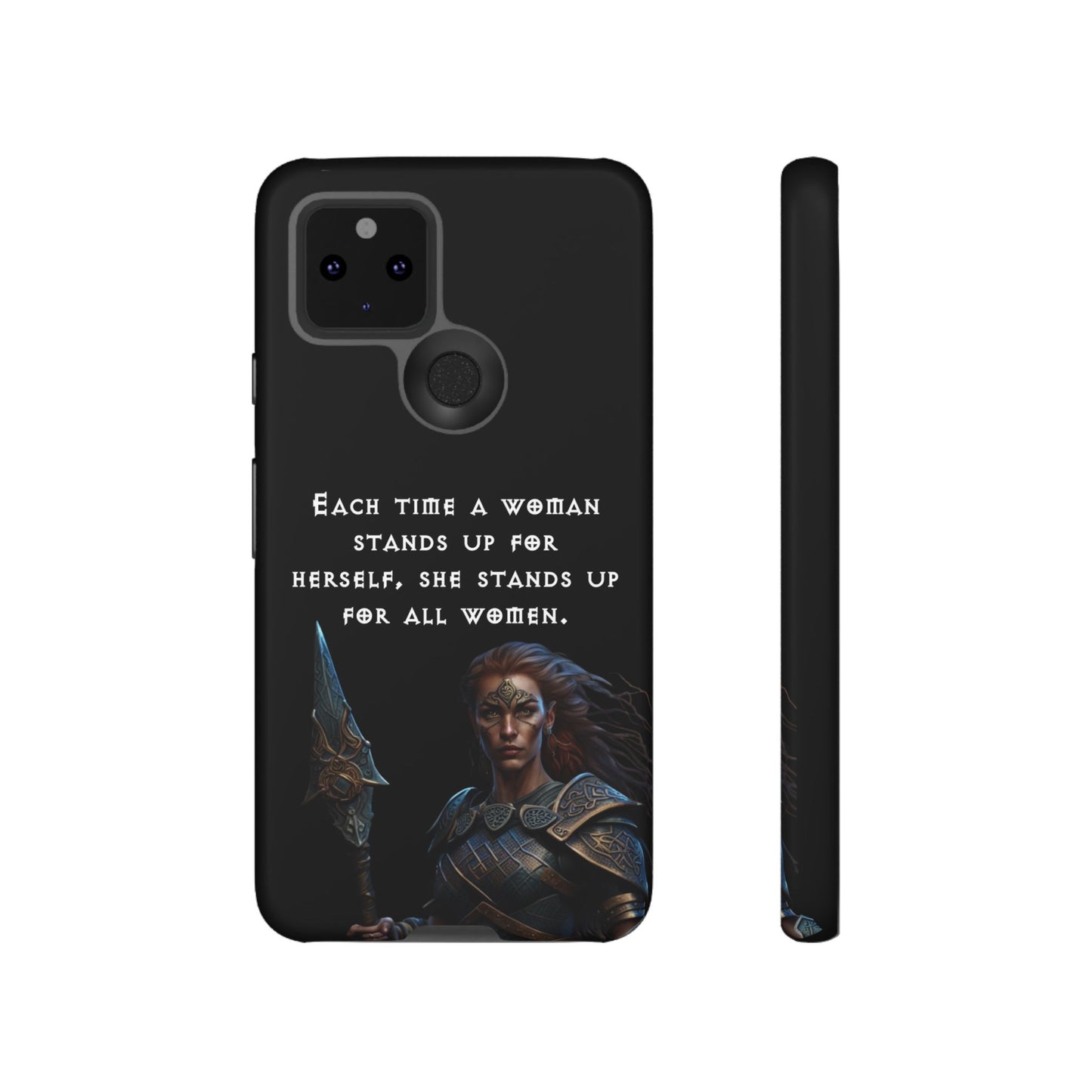 “Stand for All” – Shieldmaiden Warrior Tough Phone Case