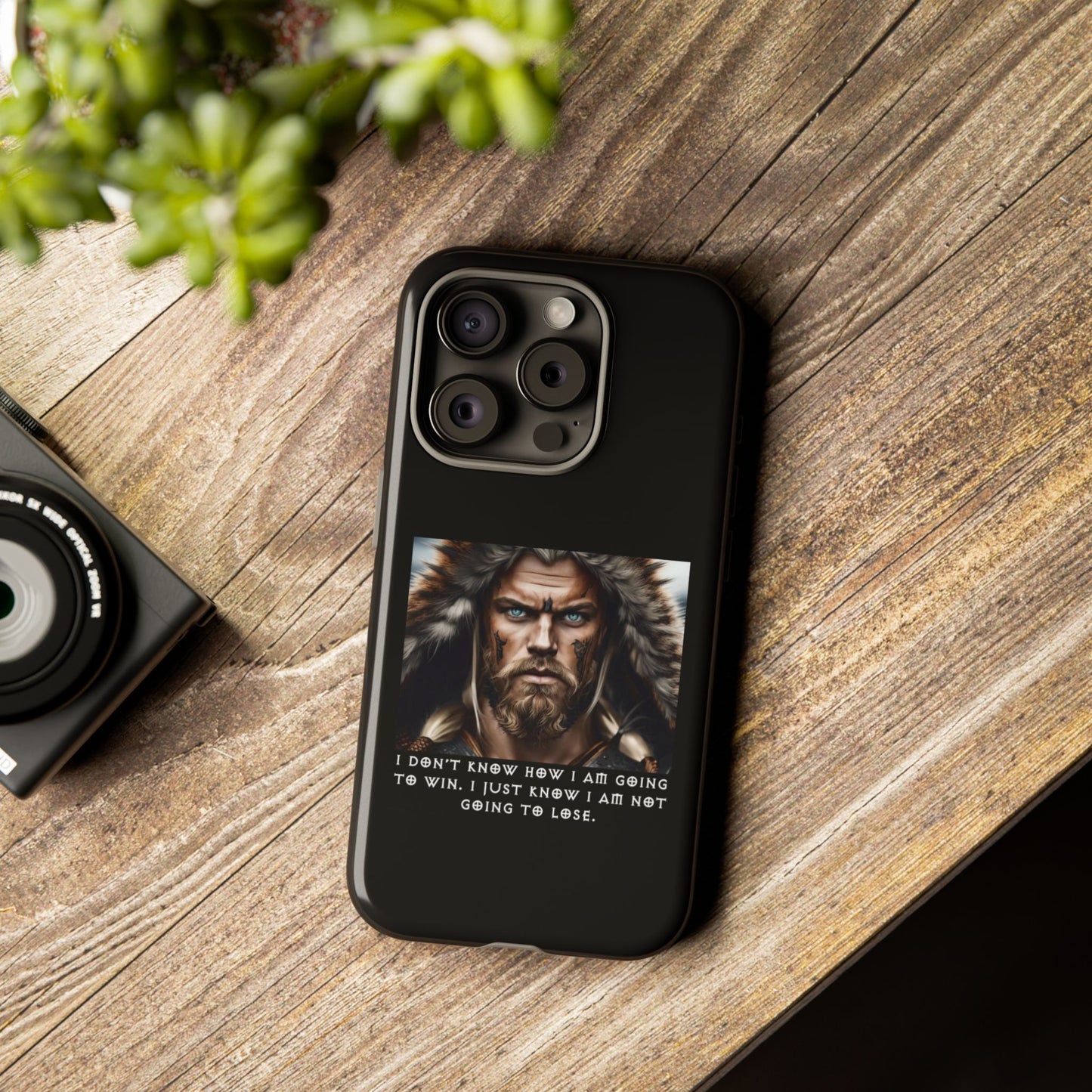 “Not Going to Lose” – Viking Warrior Tough Phone Case