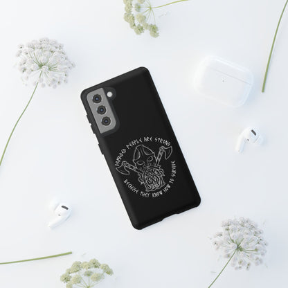 Warrior Viking Spirit Hard Phone Case