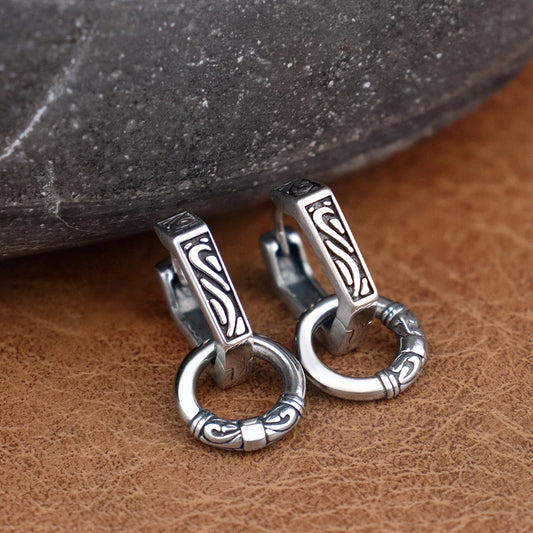 Viking Nordic Drop Earrings