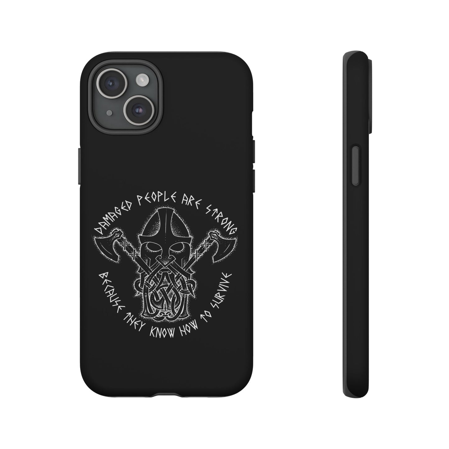 Warrior Viking Spirit Hard Phone Case