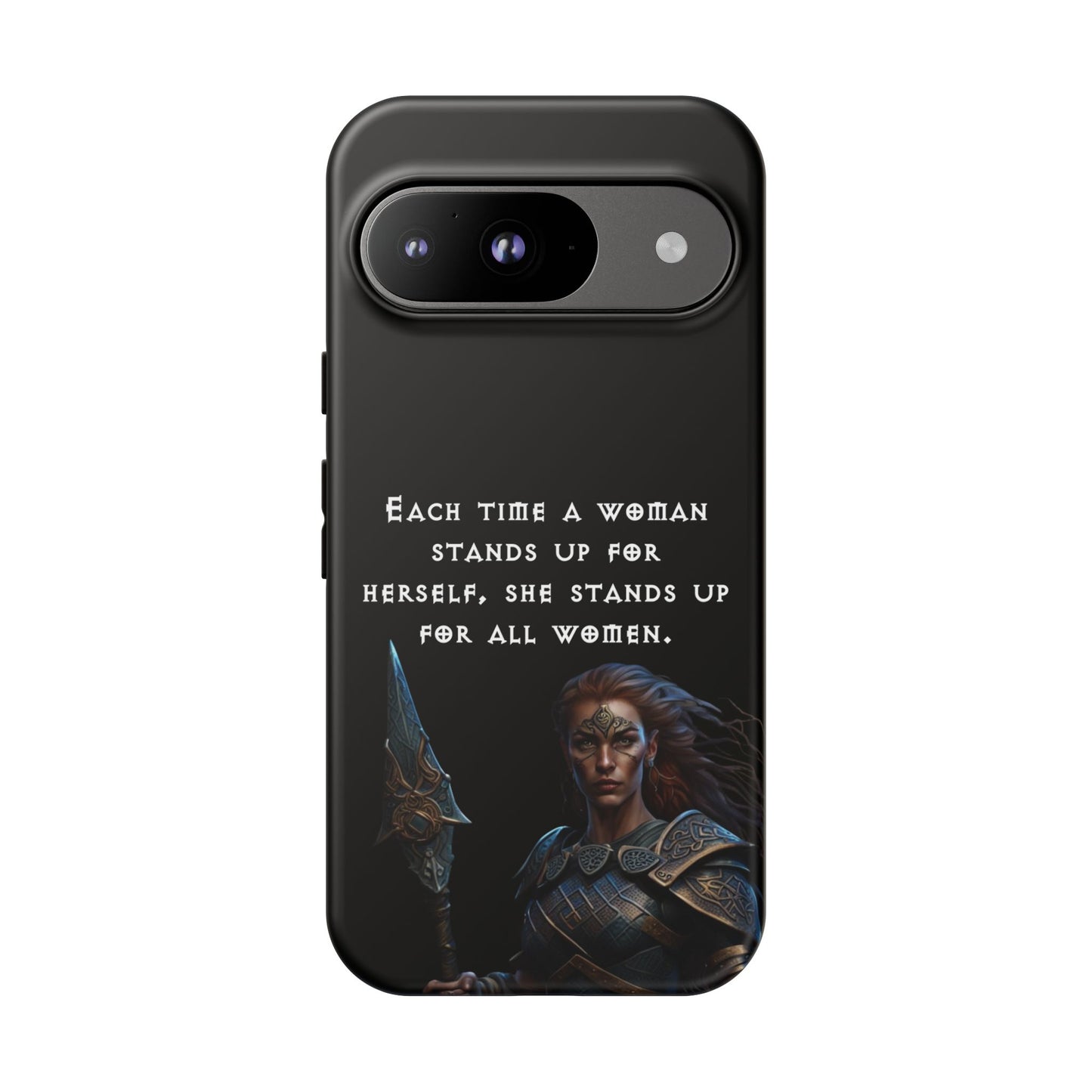 “Stand for All” – Shieldmaiden Warrior Tough Phone Case