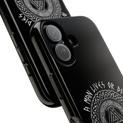 Viking Norse Knotwork Honor Hard Phone Case