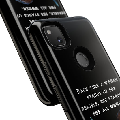 “Stand for All” – Shieldmaiden Warrior Tough Phone Case