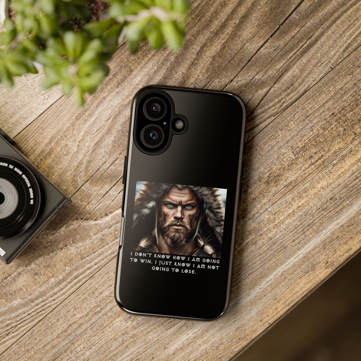 “Not Going to Lose” – Viking Warrior Tough Phone Case