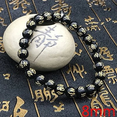 8mm Tibetan Buddhism Six Words Mantra Bracelets For Men Women Ancient Treasures Ancientreasures Viking Odin Thor Mjolnir Celtic Ancient Egypt Norse Norse Mythology