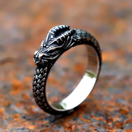 Viking Dragon Ring