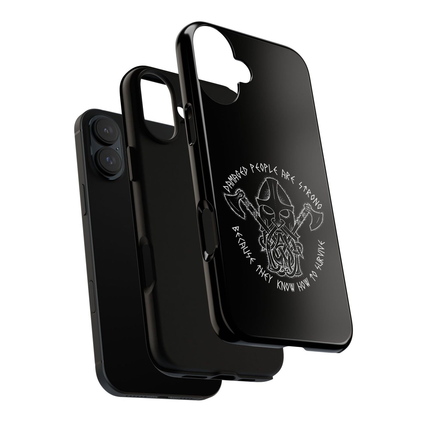 Warrior Viking Spirit Hard Phone Case