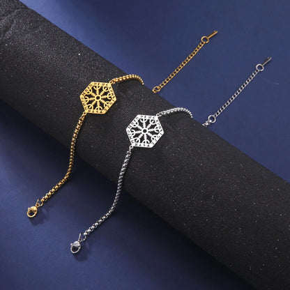 Viking Vegvisir Compass Bracelet