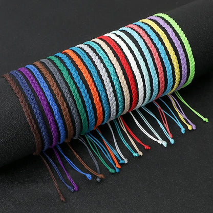 Tibetan Buddhist Woven String Bracelet