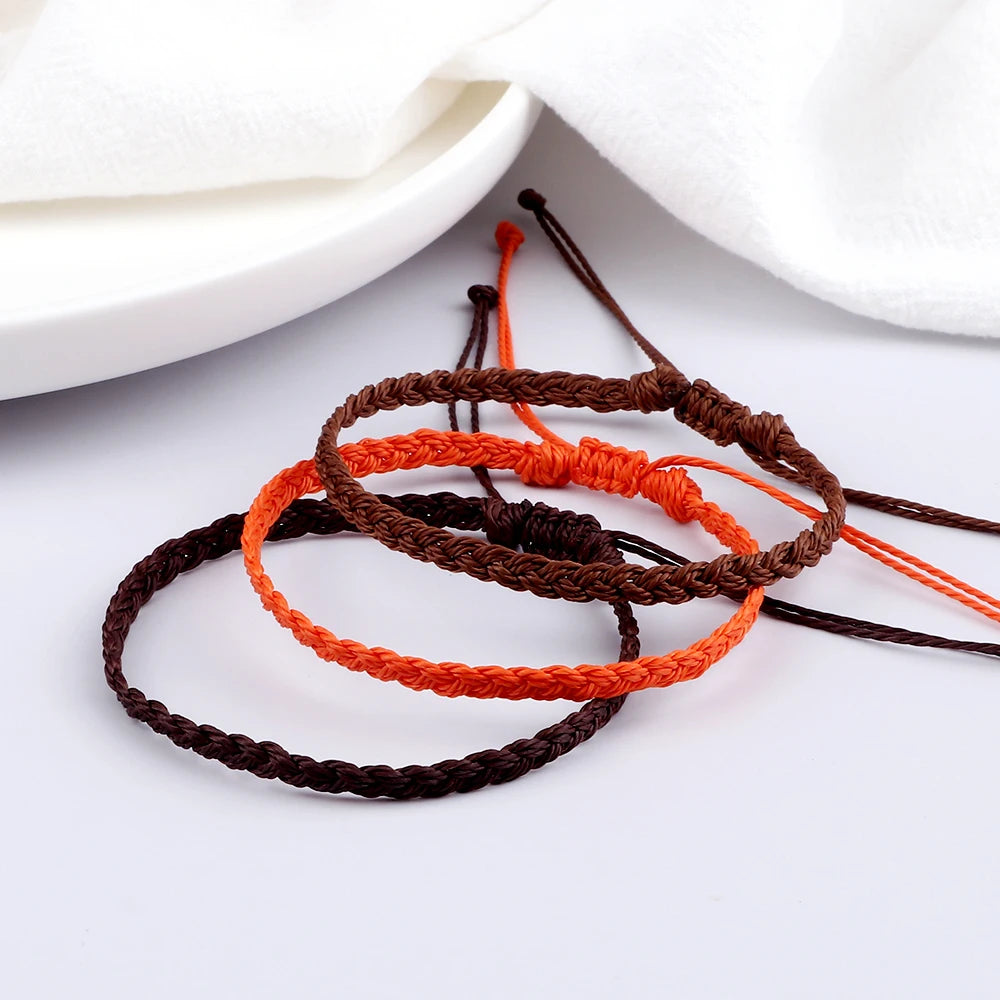 Tibetan Buddhist Woven String Bracelet