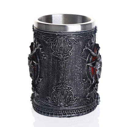 Baphomet Pentagram Horn Beer Mug