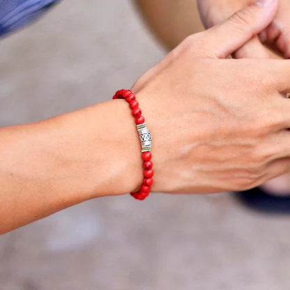 Minimalist Natural Stone Tibetan Bracelet