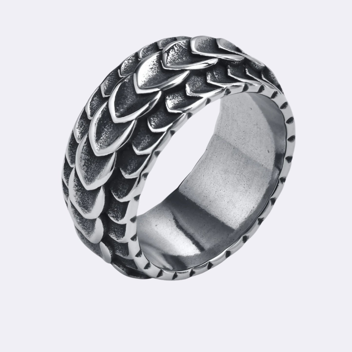 Viking Dragon Scale Ring