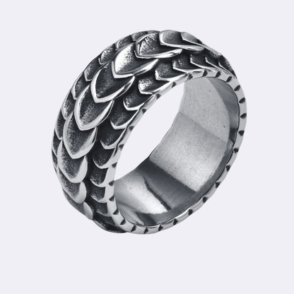 Viking Dragon Scale Ring