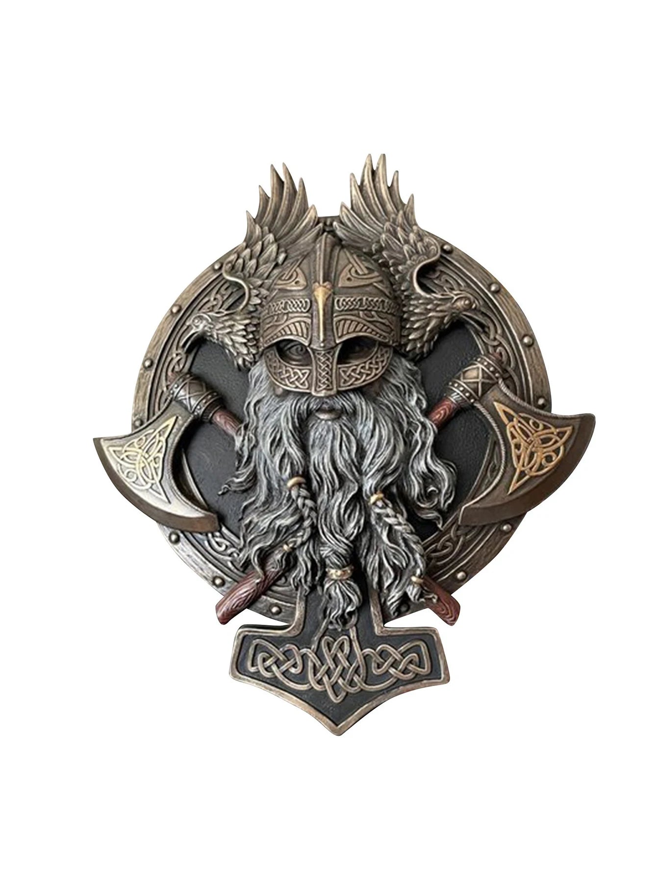 Viking Warrior Axe Wall Decoration