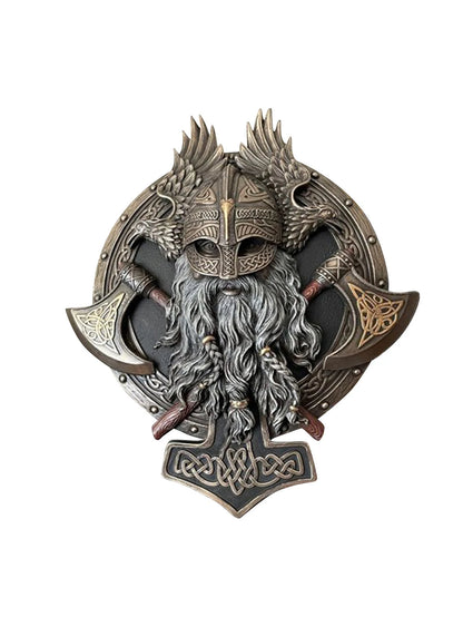 Viking Warrior Axe Wall Decoration