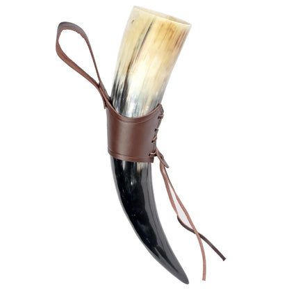 Natural Ox Horn Viking Mug
