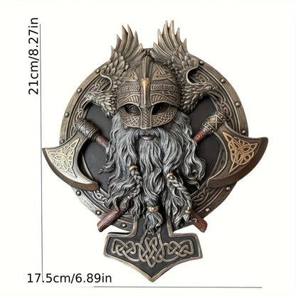 Viking Warrior Axe Wall Decoration