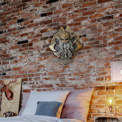 Viking Warrior Axe Wall Decoration