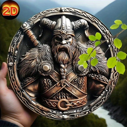 Viking Warrior Shield Wall Art