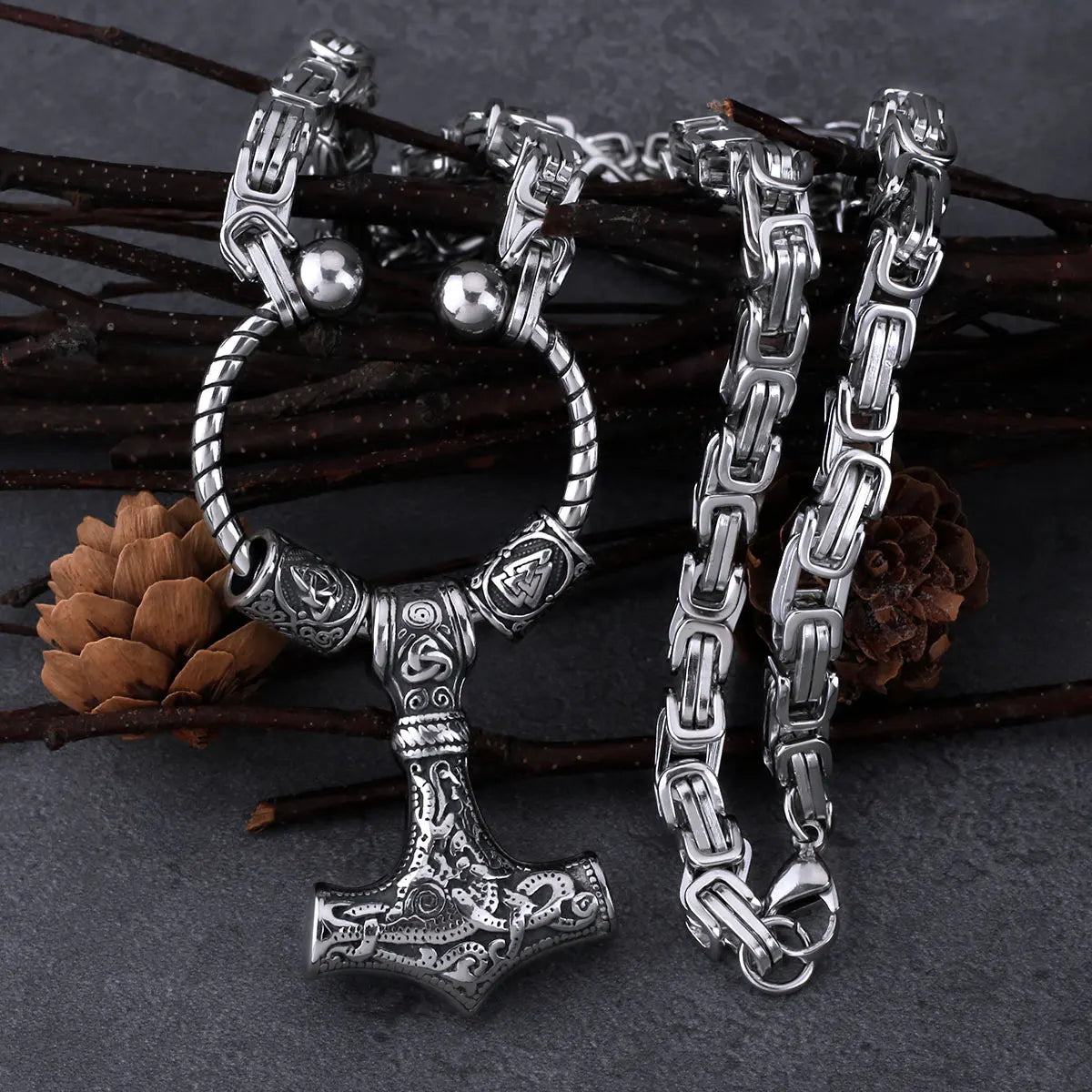 Viking Thor's Hammer Necklace