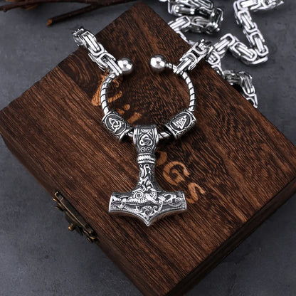 Viking Thor's Hammer Necklace