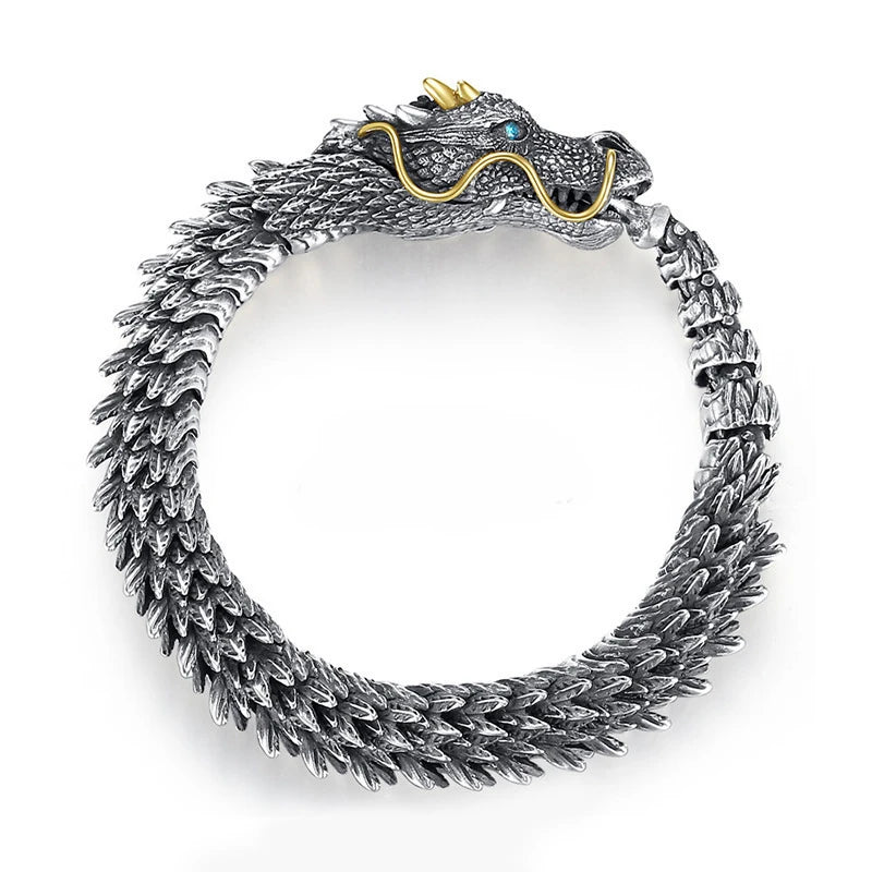 Traditional Tibetan Buddhism Dragon Bracelet