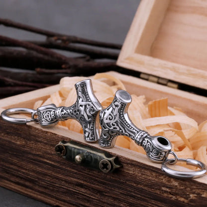 Viking Thor’s Hammer Earrings