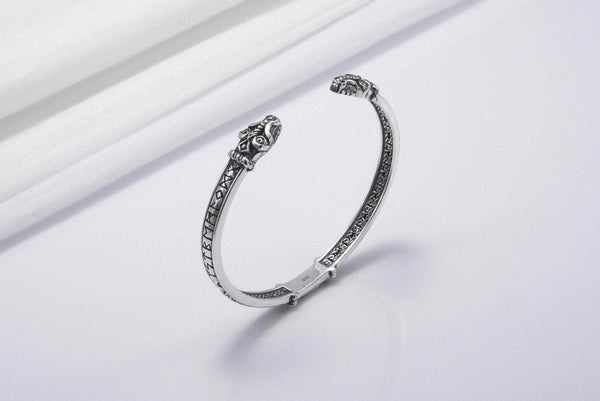 Jormungandr with Elder Futhark Runes - Ancient Treasures